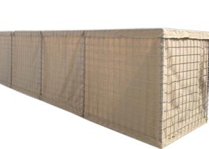 China Gabion Hesco Bastion Wall Military Gabion 4mm 5mm Wire Diameter wholesale