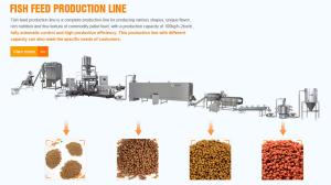 China Multifunctional Fish Feed Shrimp Feed making Machine Extruder wholesale