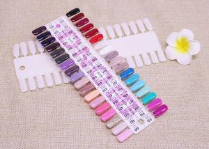 China 36 Tips False Gel Polish Nail Display Board / Art Nail Manicure Tool For Practice wholesale