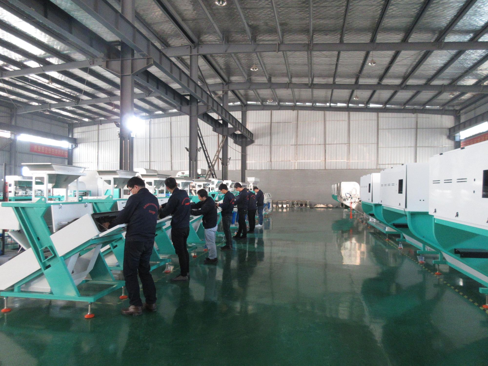 Grain Wheat Amd Color Sorter Machine Color Sorter