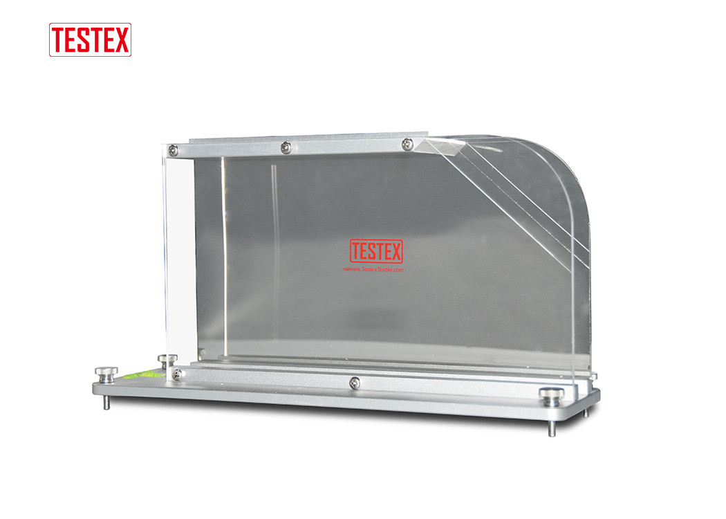 Flexural Rigidity Fabric Testing Instruments , Fabric Stiffness Tester 41.5º Tilt Angle