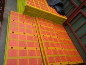 China Twice Casting Polyurethane Screen Panel For Mining Screen Machine Without Blind wholesale