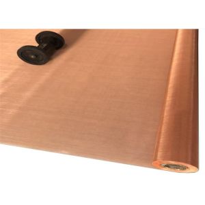 China 2m*30m Copper Wire Mesh Fabric Roll Faraday Cage Use wholesale