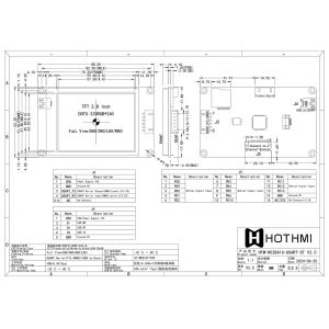 2.8 Inch Smart TFT Display Module with ST7789 Controller