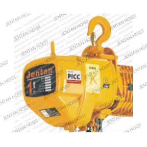 Lifting Electric Chain Hoist Trolley Pulley 24V 36V Double Speed
