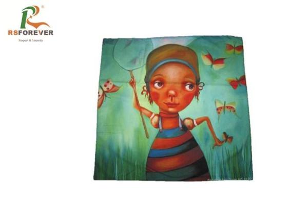 Quality Digital Print Cartoon Pillow Covers Rectangle Shape Various Color With Zipper for sale