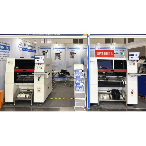 Charmhigh 3 Types SMT Pick and Place Machine PCB Assembly Line BGA 0201
