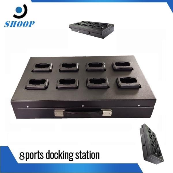 Quality 8 Units Police Body Worn Camera Docking Station With Management Software for sale