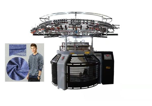 Quality Guage 20G 36'' Fleece Knitting Machine For Sweater Fabric Making for sale