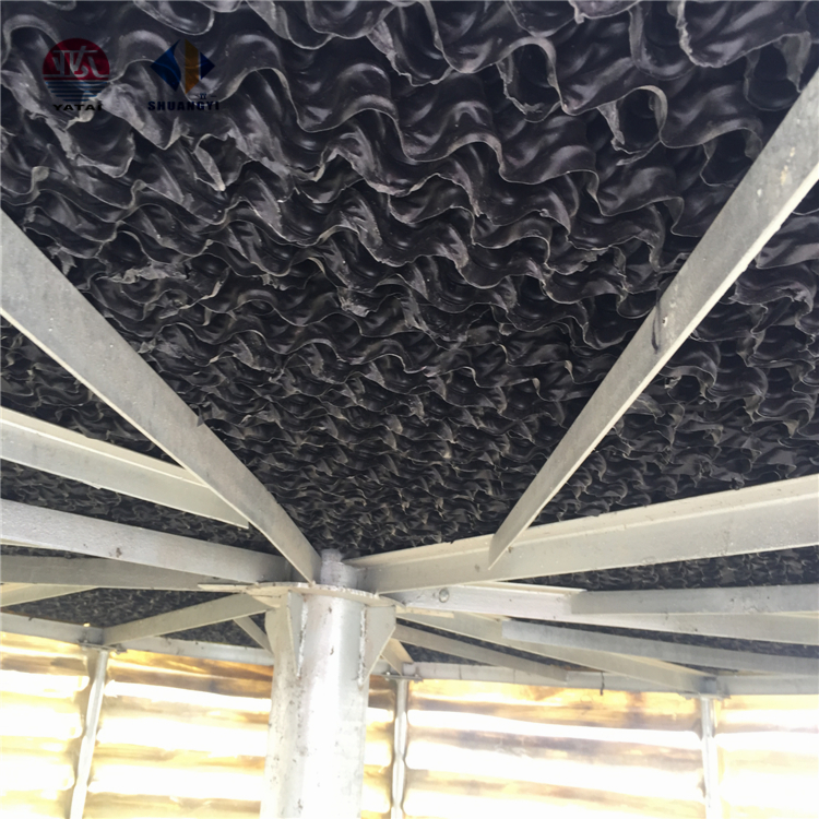 Bottle Shape FRP Counter Flow Cooling Tower for Industrial High Temperature Difference