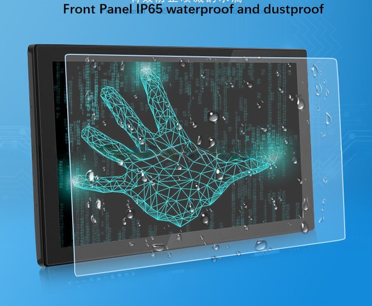 55" 58" inch UHD 4K floor standing LCD touchscreen computer self-service interactive terminal