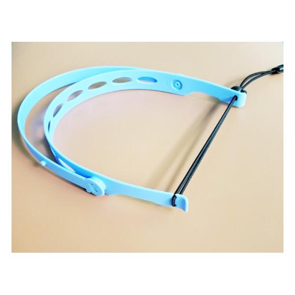 Fda Adjustable Anti Saliva Plastic Headband Face Shield Hat Splash Protection
