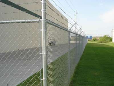 PVC Coated Chain Link Fence