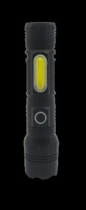 Quality P50 COB Aluminium LED Flashlight 18650 Lithium Battery / 3AAA Battery ( Not Included ) for sale