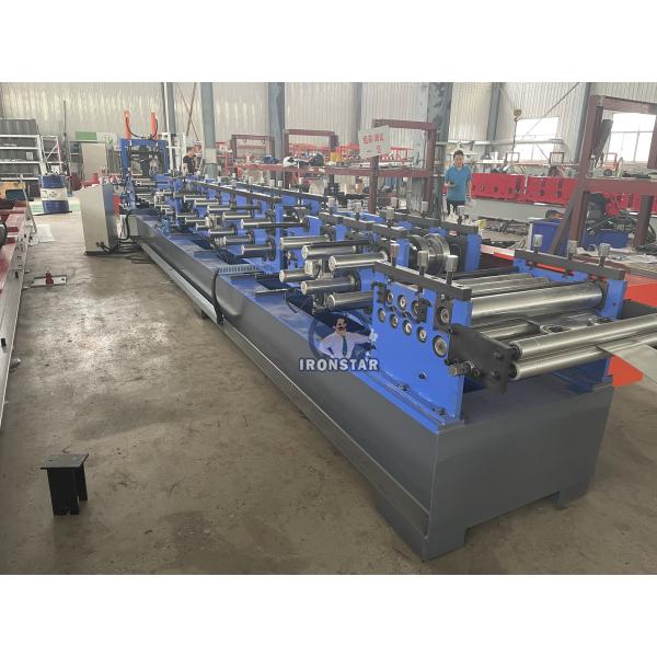 “Hydraulic Fast Adjustment CZ Purlin Roll Forming Machine Full Automatic Quick Change for Construction ”