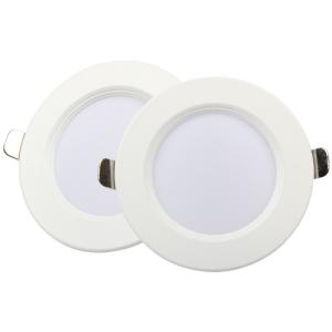 China Round Aluminum Plastic Trimless Fire Rated Led Downlight OEM 4000K wholesale