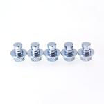 Custom Positioning Column Embedded Knurled Isolation Column Blue Zinc Plating