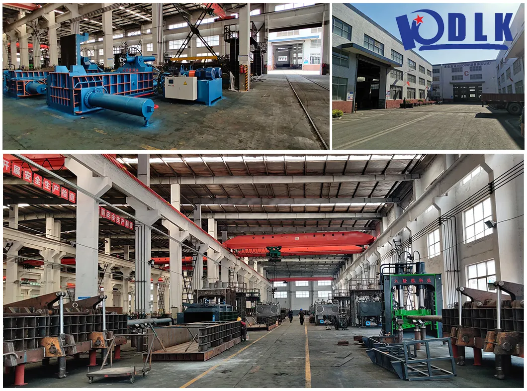 Y82-100 Computerized 100 Ton Hydraulic Vertical Baler Machine for Paper and Plastic Baling