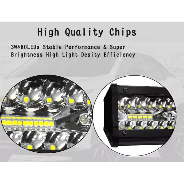 240W 12 Inches Spot 80SMD LED Offroad Flood Lights