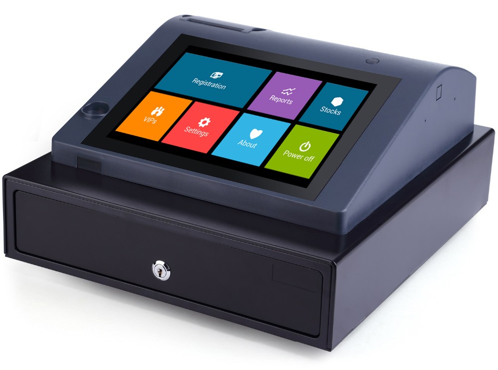 Bimi All In One Restaurant Cash Register 9.7 Inch Display A83T CPU Android 6.0 System