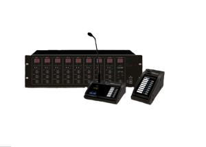 Hospital Public Address System 10 Zones Desktop Paging Microphone PA System