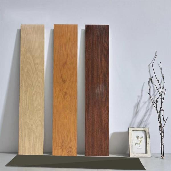 Self Adhesive 2.0mm PVC Wood Grain Flooring Peel And Stick DIY Vinyl Flooring