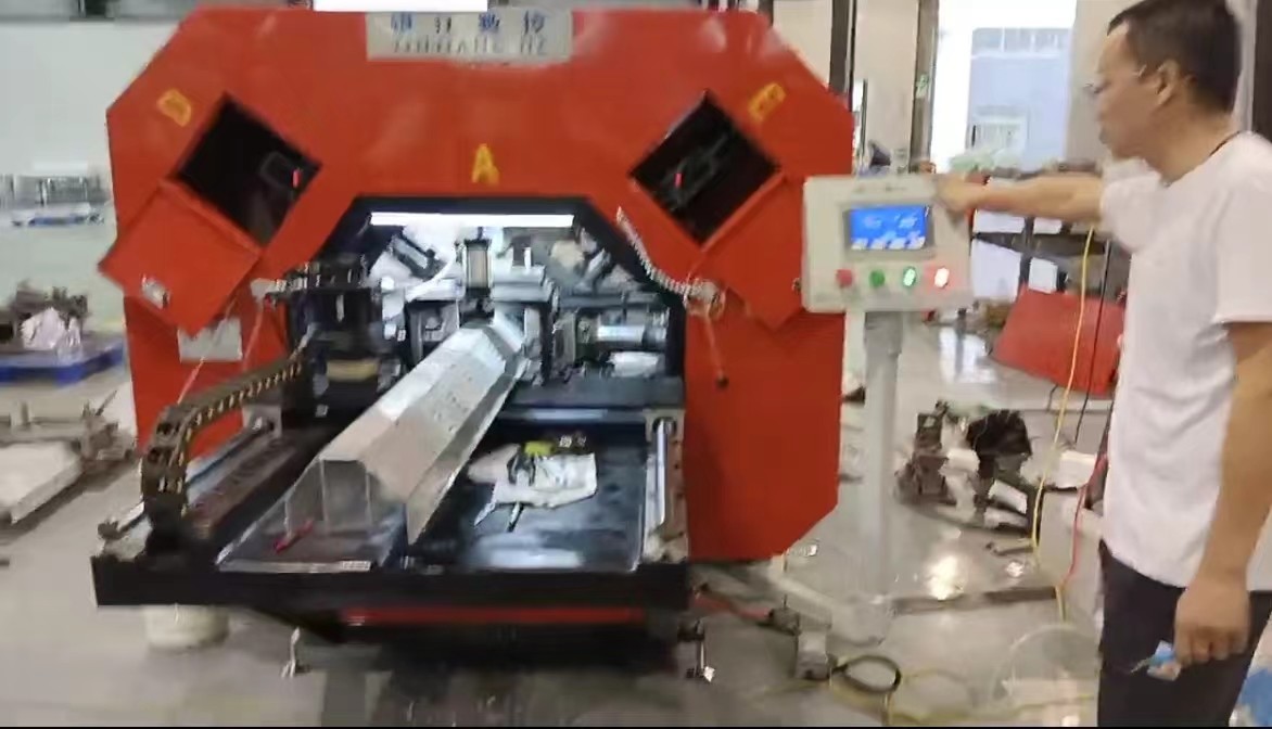 50mm Sheet Steel CNC Punching Machine With 10-15 Holes / Min Speed