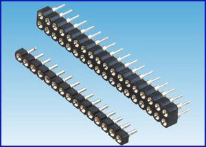 China 2.54mm pitch machined Female Header H3.0 Connector wholesale