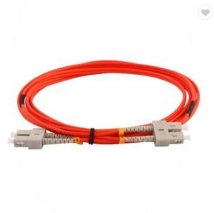 China Multimode Duplex Fiber Optic Patch Cord , UPC SC To SC Patch Cord wholesale
