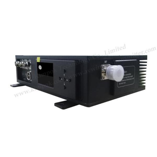 5.8 Ghz HD 10-20W COFDM Transmitter , Low Latency Wireless Transmission System