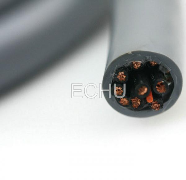 Quality Round Flexible Elevator Cable, ECHU Control Cable for sale