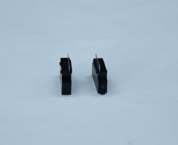 SATA 7p Femal Solder Type 180° Au 15u'' Plated Wire to Board Connector