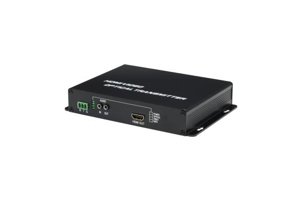 Quality Full digital hdmi video transmitter and receiver Support HDCP standard hdmi to fiber converter for sale