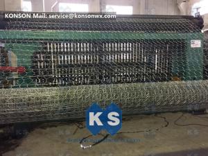 China 1.5kw Power Input Gabion Production Line , Gabion Box Machine Automatic Cutting wholesale