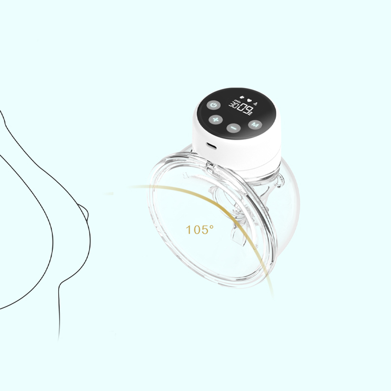 Full LCD Breast Pump Set 3 Modes 9 Levels Breast Milk Extractor Flow Velocity Variable Flow