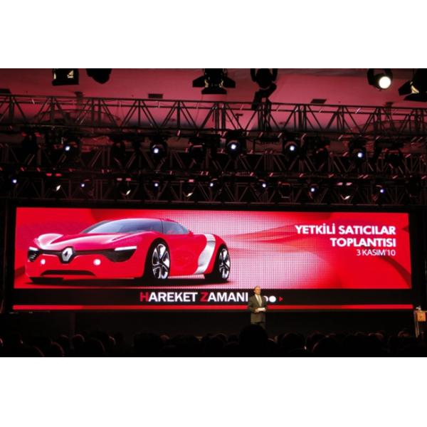 P3.9 Stage Background Led Display Big Screen , Led Stage Backdrop Screen For Car Show