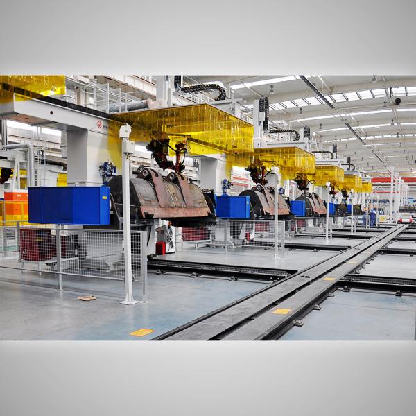 Quality Advanced Manufacturing & Smart Welding - Bucket Robot Welding Manufacuting Line for sale