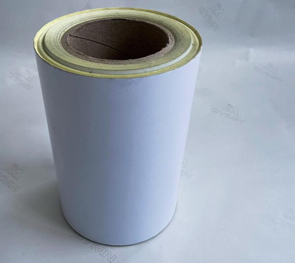 Quality 25UM PET Snow Tire Glue Personalised Self Adhesive Labels for sale