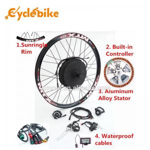 China 1000 W E Bike Front Hub Motor Electric Bike Kit , Motorized Bicycle Kit wholesale