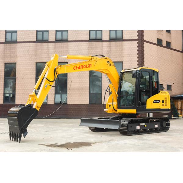 Changlin 8 Ton Mini Excavator Machine ZG080 Small Crawler Excavator