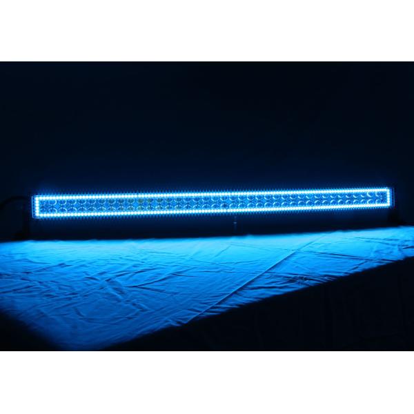 52 Inch 300W Remote Control LED Light Bar Double Row Straight Color Changing Type