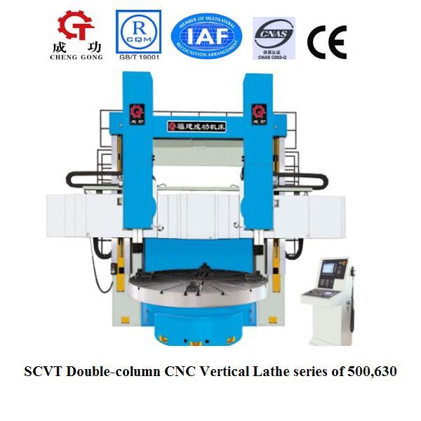 Quality SCVT500H/W China Double column vertical turret lathe for sale