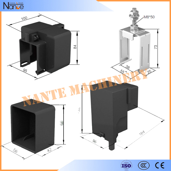 PVC Shrouded Conductor Rail Corrosion Resistance For Mobile Electrification System