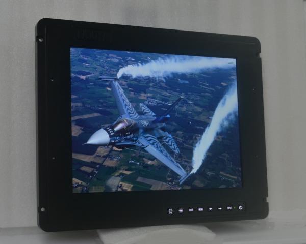 Quality 17" Ruggedized LCD Monitor IP65 Waterproof Enclosure, Wide operating temerature range for sale