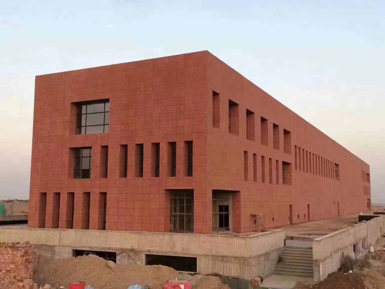 Cut To Size Sandstone Exterior Wall Cladding 40mm Abrasion Resistance