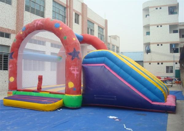 Quality Combo Commercial Inflatable Slide , Inflatable Bouncer Slide For Playing for sale
