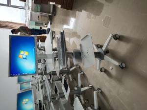 China Adjustable Height Desk Computer Workstation Trolley Integrated moving trolley on sale
