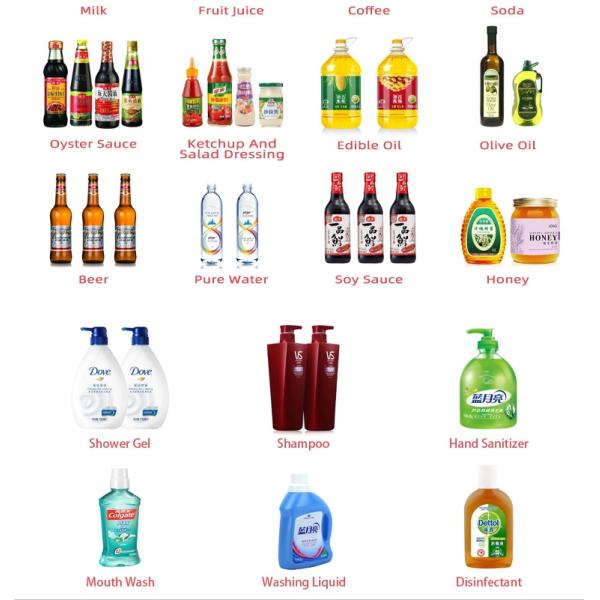 160ml/S Bottle Filling And Capping Machine
