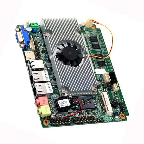 Quality 3.5 Inch X86 Industrial Dual Gigabit Lan Motherboard Atom N2800 Onboard 2GB DDR3 RAM for sale