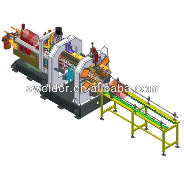 220V / 380V Industrial Water Tank Welding Machine Automatic Customized